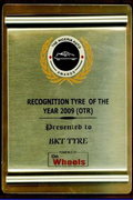 On wheels award